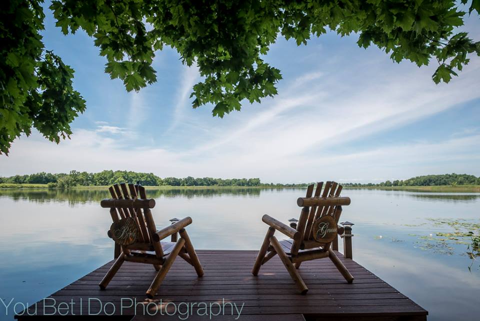 LAKESIDE DOCK AND CHAIRS