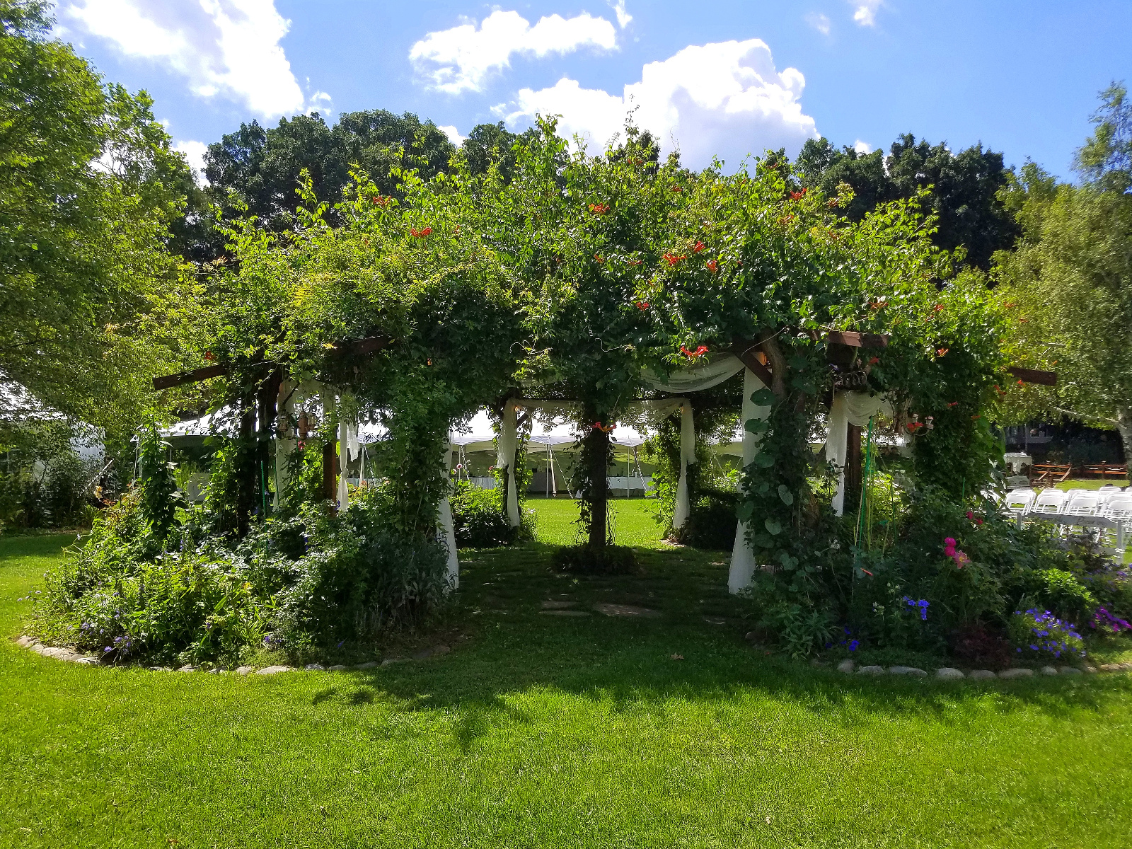Lakeside of Flowering Gazebo