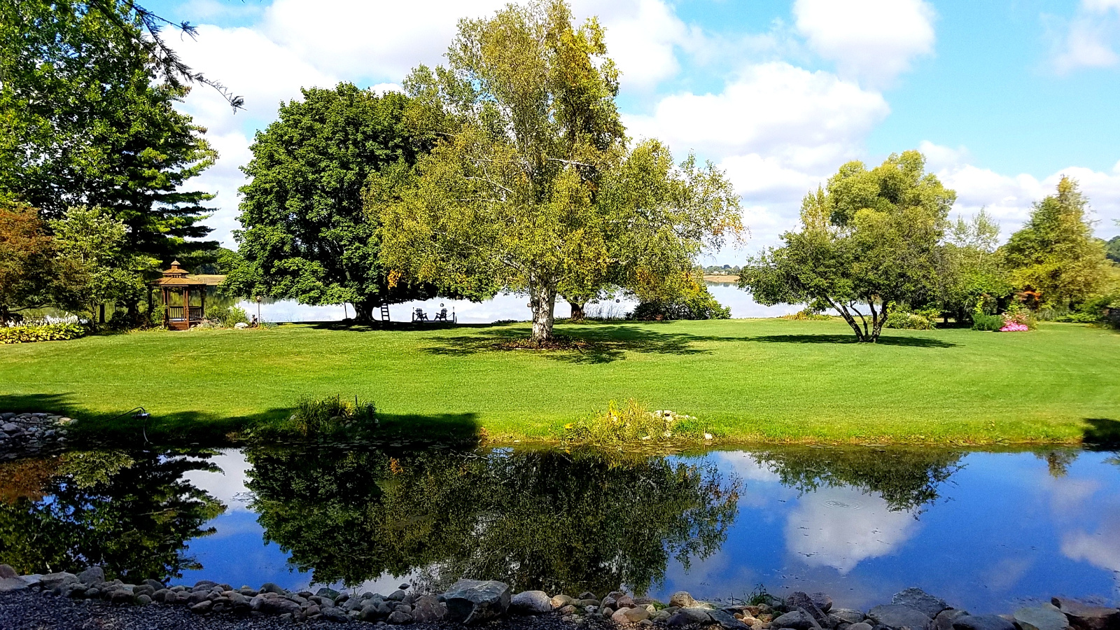 Most of the Island is one view