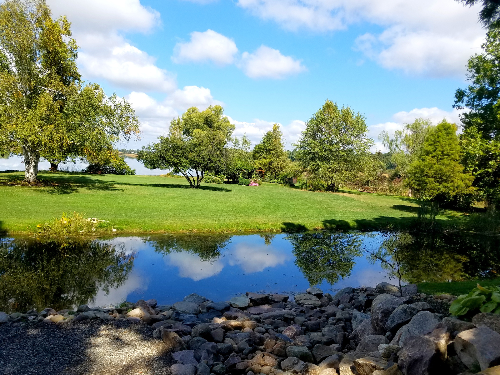 Looking towards the Flowering Gazebo